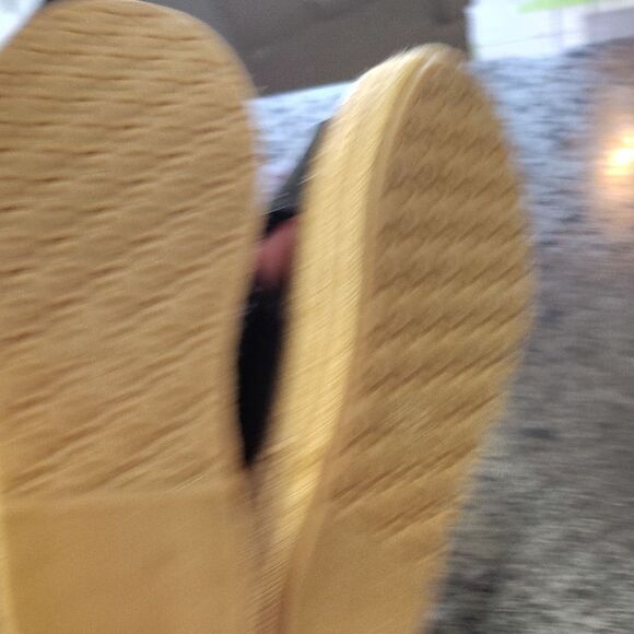 Sam Edelman Black Espadrille Slides - Picture 6 of 6